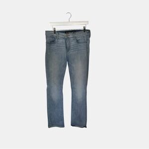 Express Barely Boot Jeans Size 10 | Y2K Light Wash